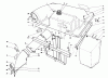 Toro 57410 - 12 hp Electric Start Lawn Tractor, 1988 (8000001-8999999) Listas de piezas de repuesto y dibujos TWIN BAGGER GRASS CATCHER MODEL NO. 59184 (OPTIONAL)