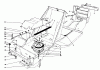 Toro 57450 (12-32) - 12-32 Lawn Tractor, 1991 (1000001-1999999) Listas de piezas de repuesto y dibujos CLUTCH & PULLEY ASSEMBLY