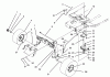 Toro 71140 (10-32XL) - 10-32XL Lawn Tractor, 1993 (3900001-3999999) Listas de piezas de repuesto y dibujos FRONT AXLE ASSEMBLY