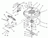Toro 71182 (12-32XL) - 12-32XL Lawn Tractor, 1994 (4900001-4999999) Listas de piezas de repuesto y dibujos DECK & SPINDLE ASSEMBLY (32" CUTTING UNIT)