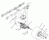 Toro 71202 (12-38XL) - 12-38XL Lawn Tractor, 1994 (4900001-4999999) Listas de piezas de repuesto y dibujos TRANSAXLE ASSEMBLY