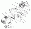 Toro 71184 (12-38XL) - 12-38XL Lawn Tractor, 1995 (5900001-5910000) Spareparts HOOD ASSEMBLY