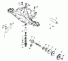 Toro 71184 (12-38XL) - 12-38XL Lawn Tractor, 1995 (5900001-5910000) Listas de piezas de repuesto y dibujos PEERLESS TRANSAXLE MODEL NO. 915-020 #1