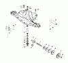 Toro 71184 (12-38XL) - 12-38XL Lawn Tractor, 1996 (6900001-6999999) Listas de piezas de repuesto y dibujos PEERLESS TRANSAXLE MODEL NO. 915-020 #1