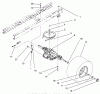 Toro 71201 (12-32XL) - 12-32XL Lawn Tractor, 1996 (6900001-6999999) Listas de piezas de repuesto y dibujos TRANSAXLE ASSEMBLY