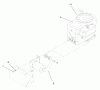 Toro 71190 (13-38XL) - 13-38XL Lawn Tractor, 1998 (8900001-8999999) Listas de piezas de repuesto y dibujos ENGINE ASSEMBLY
