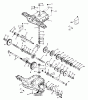Toro 71190 (13-38XL) - 13-38XL Lawn Tractor, 1998 (8900001-8999999) Spareparts PEERLESS TRANSAXLE MODLE MST 205-509