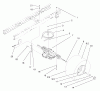 Toro 71190 (13-38XL) - 13-38XL Lawn Tractor, 1998 (8900001-8999999) Listas de piezas de repuesto y dibujos TRANSAXLE ASSEMBLY
