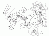 Toro 71213 (13-38HXL) - 13-38HXL Lawn Tractor, 1994 (4900001-4999999) Listas de piezas de repuesto y dibujos FRONT AXLE ASSEMBLY
