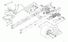 Toro 71191 (13-38HXL) - 13-38HXL Lawn Tractor, 1995 (5910001-5999999) Listas de piezas de repuesto y dibujos SPEED CONTROL & REAR WHEEL ASSEMBLY
