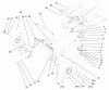 Toro 71196 (16-44HXL) - 16-44HXL Lawn Tractor, 1998 (8900001-8999999) Listas de piezas de repuesto y dibujos FRONT AXLE ASSEMBLY