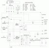 Toro 71197 (17-44HXL) - 17-44HXL Lawn Tractor, 1999 (9900001-9999999) Spareparts ELECTRICAL SCHEMATIC