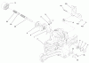 Toro 71197 (17-44HXL) - 17-44HXL Lawn Tractor, 1999 (9900001-9999999) Spareparts HYDRO TRANSAXLE ASSEMBLY #2
