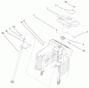 Toro 71197 (17-44HXL) - 17-44HXL Lawn Tractor, 1999 (9900001-9999999) Spareparts STEERING ASSEMBLY