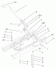 Toro 71199 (12-32XL) - 12-32XL Lawn Tractor, 2002 (220000001-220999999) Listas de piezas de repuesto y dibujos SHIFTING COMPONENTS ASSEMBLY