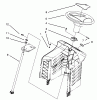 Toro 71200 (12-32XL) - 12-32XL Lawn Tractor, 1995 (5900001-5910000) Spareparts STEERING ASSEMBLY