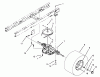 Toro 71202 (12-38XL) - 12-38XL Lawn Tractor, 1995 (5900001-5999999) Listas de piezas de repuesto y dibujos TRANSAXLE ASSEMBLY