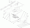 Toro 71209 (13-32XLE) - 13-32XLE Lawn Tractor, 1999 (9900001-9999999) Listas de piezas de repuesto y dibujos 5 SPEED TRANSAXLE ASSEMBLY