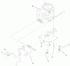 Toro 71209 (13-32XLE) - 13-32XLE Lawn Tractor, 1999 (9900001-9999999) Listas de piezas de repuesto y dibujos ENGINE SYSTEM COMPONENTS ASSEMBLY #2
