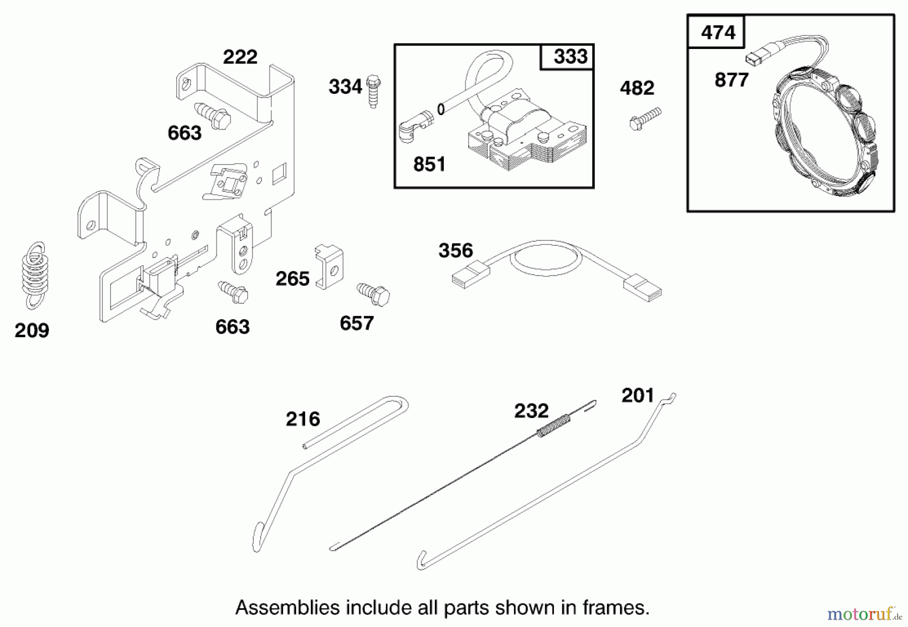  Toro Neu Mowers, Lawn & Garden Tractor Seite 1 71209 (13-32XLE) - Toro 13-32XLE Lawn Tractor, 2000 (200000001-200999999) ENGINE BRIGGS & STRATTON MODEL 28M707-1122-E1 #6