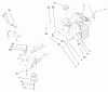 Toro 71209 (13-32XLE) - 13-32XLE Lawn Tractor, 2000 (200000001-200999999) Spareparts ENGINE SYSTEMS COMPONENTS ASSEMBLY