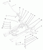 Toro 71209 (13-32XLE) - 13-32XLE Lawn Tractor, 2000 (200000001-200999999) Spareparts SHIFTING COMPONENTS ASSEMBLY