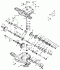 Toro 71209 (13-32XLE) - 13-32XLE Lawn Tractor, 2001 (210000001-210999999) Spareparts PEERLESS TRANSAXLE MODEL MST 205-509
