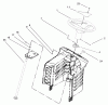 Toro 71209 (13-32XLE) - 13-32XLE Lawn Tractor, 2003 (230000001-230999999) Spareparts FIXED STEERING ASSEMBLY