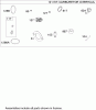 Toro 71209 (XL 320) - XL 320 Lawn Tractor, 2005 (250000001-250005000) Spareparts CARBURETOR OVERHAUL KIT ASSEMBLY BRIGGS AND STRATTON 21A907-0169-E1