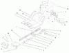 Toro 71223 (16-38XL) - 16-38XL Lawn Tractor, 2000 (200000001-200999999) Listas de piezas de repuesto y dibujos FRAME & BODY ASSEMBLY