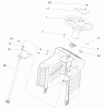 Toro 71228 (17-44HXL) - 17-44HXL Lawn Tractor, 2002 (220000001-220010000) Spareparts STEERING ASSEMBLY #2