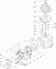 Toro 71254 (XLS 380) - XLS 380 Lawn Tractor, 2011 (311000001-311999999) Listas de piezas de repuesto y dibujos CYLINDER HEAD AND FLYWHEEL ASSEMBLY