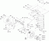Toro 71257 (XL 320) - XL 320 Lawn Tractor, 2010 (310000001-310999999) Listas de piezas de repuesto y dibujos STEERING COMPONENT ASSEMBLY