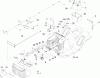 Toro 71283 (17-44HXLE) - 17-44HXLE Lawn Tractor, 2003 (230000001-230999999) Listas de piezas de repuesto y dibujos ELECTRICAL COMPONENT ASSEMBLY