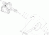 Toro 71283 (17-44HXLE) - 17-44HXLE Lawn Tractor, 2003 (230000001-230999999) Spareparts WHEEL AND TIRE COMPONENT ASSEMBLY