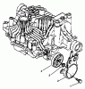 Toro 72064 (265-H) - 265-H Lawn and Garden Tractor, 1996 (6900001-6999999) Listas de piezas de repuesto y dibujos BRAKE