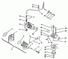 Toro 72064 (265-H) - 265-H Lawn and Garden Tractor, 1996 (6900001-6999999) Listas de piezas de repuesto y dibujos FUEL SYSTEM