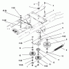 Toro 72064 (265-H) - 265-H Lawn and Garden Tractor, 1996 (6900001-6999999) Listas de piezas de repuesto y dibujos HYDRO DRIVE COMPONENTS