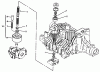 Toro 72064 (265-H) - 265-H Lawn and Garden Tractor, 1996 (6900001-6999999) Listas de piezas de repuesto y dibujos PUMP SHAFT