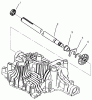 Toro 72046 (265-H) - 265-H Lawn and Garden Tractor, 1997 (7900001-7999999) Spareparts AXLE SHAFT