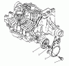 Toro 72046 (265-H) - 265-H Lawn and Garden Tractor, 1998 (8900400-8999999) Spareparts BRAKE