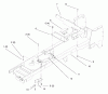 Toro 72064 (265-H) - 265-H Lawn and Garden Tractor, 1998 (8900600-8999999) Listas de piezas de repuesto y dibujos FRAME