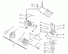 Toro 72046 (265-H) - 265-H Lawn and Garden Tractor, 1998 (8900001-8900399) Listas de piezas de repuesto y dibujos FUEL SYSTEM
