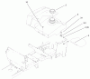 Toro 72047 (265-6) - 265-6 Lawn and Garden Tractor, 1999 (9900001-9999999) Listas de piezas de repuesto y dibujos FUEL TANK ASSEMBLY