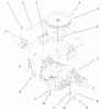 Toro 72047 (265-6) - 265-6 Lawn and Garden Tractor, 1999 (9900001-9999999) Listas de piezas de repuesto y dibujos TRANSAXLE ASSEMBLY