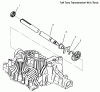 Toro 72048 (265-H) - 265-H Lawn and Garden Tractor, 1999 (9900001-9999999) Listas de piezas de repuesto y dibujos AXLE SHAFT