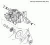 Toro 72048 (265-H) - 265-H Lawn and Garden Tractor, 1999 (9900001-9999999) Listas de piezas de repuesto y dibujos DIFFERENTIAL GEAR