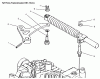 Toro 72048 (265-H) - 265-H Lawn and Garden Tractor, 1999 (9900001-9999999) Listas de piezas de repuesto y dibujos LEVER DAMPER