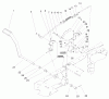 Toro 72071 (265-H) - 265-H Lawn and Garden Tractor, 2000 (200000001-200999999) Listas de piezas de repuesto y dibujos HYDRO BRAKE ASSEMBLY