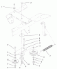 Toro 72072 (266-HE) - 266-HE Lawn and Garden Tractor, 2002 (220000001-220999999) Listas de piezas de repuesto y dibujos HYDRO DRIVE ASSEMBLY